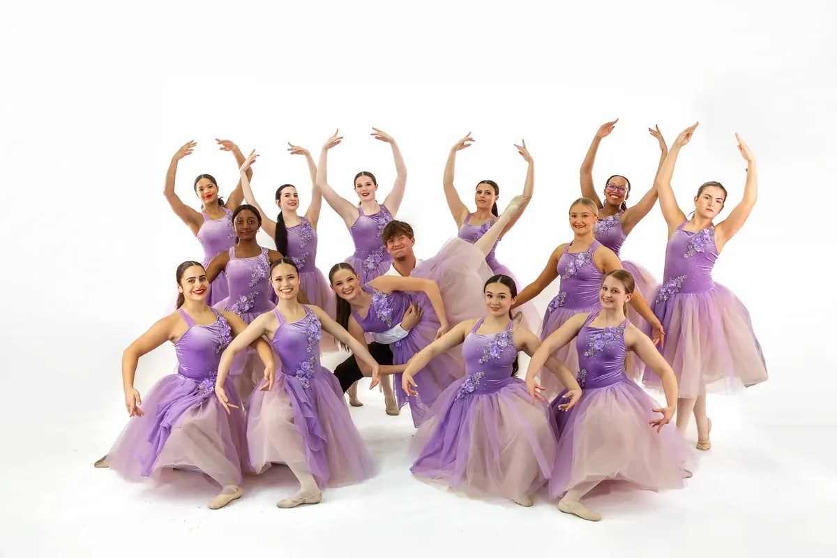 Ballet dance class at Stage Door Dance Studio Manassas VA